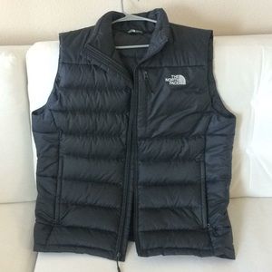 The North Face puffer vest.